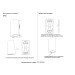 Уличный настенный светильник Crystal Lux CLT 527W2 BL