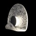 Настенный светодиодный светильник Crystal Lux Wave AP6W Led Transparent