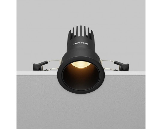 Встраиваемый светильник Maytoni Technical Dip DL116-10W-2.7K-B