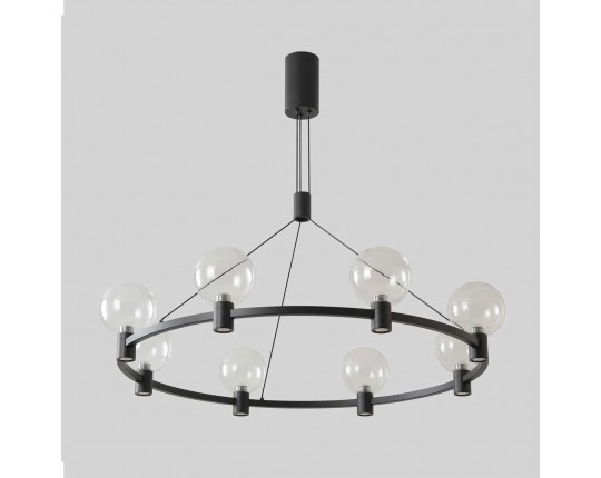 Люстра Crystal Lux DUET SP56W LED BLACK