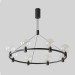 Люстра Crystal Lux DUET SP56W LED BLACK