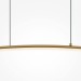 Подвесной светодиодный светильник Maytoni Light Reflection MOD243PL-L18BSK
