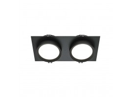 Встраиваемый светильник Maytoni Technical Hoop DL086-02-GX53-SQ-B