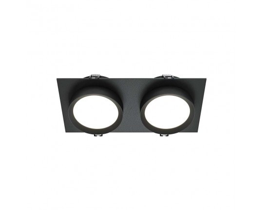 Встраиваемый светильник Maytoni Technical Hoop DL086-02-GX53-SQ-B