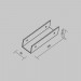 Коннектор прямой Maytoni Outdoor для профиля Elasity IP O-TR001-SC180-W Коннектор прямой Maytoni Outdoor для профиля Elasity IP O-TR001-SC180-W