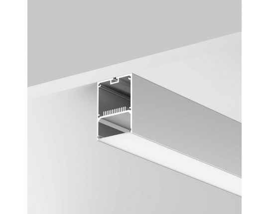 Алюминиевый профиль накладной-подвесной 50х70 (Серебро, 2 м), ALM-5070-S-2M Maytoni Led Strip 633016