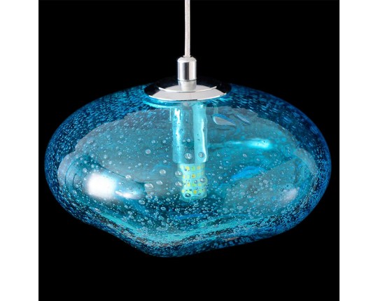 Светильник подвесной Crystal Lux FORMLESS SP1 BLUE Светильник подвесной Crystal Lux FORMLESS SP1 BLUE