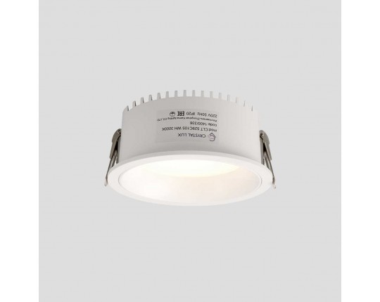 Встраиваемый светодиодный светильник Crystal Lux CLT 529C105 WH 3000K Встраиваемый светодиодный светильник Crystal Lux CLT 529C105 WH 3000K