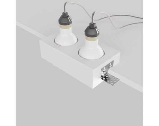 Встраиваемый светильник Maytoni Technical Downlight Gyps Modern DL131-GU10-02-W