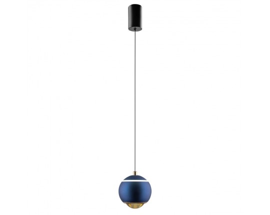Подвесной светодиодный светильник Crystal Lux Caro SP Led Blue