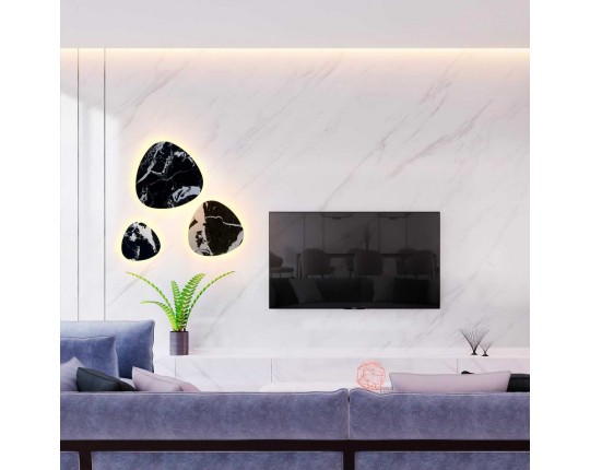 Бра Crystal Lux BILBAO AP10W LED D300 BLACK