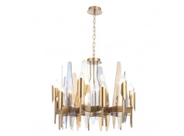 Подвесная люстра Crystal Lux Casa SP-PL12 Brass