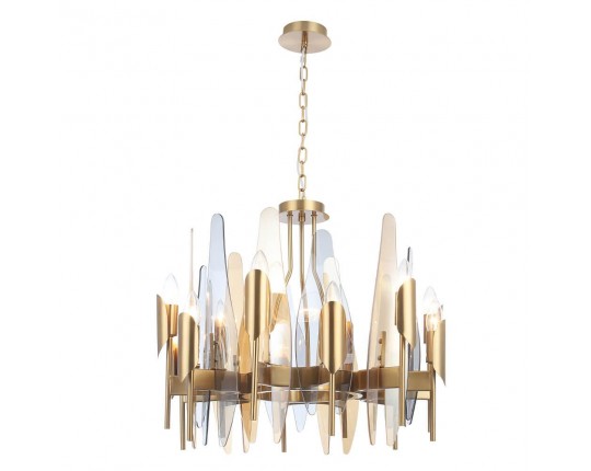 Подвесная люстра Crystal Lux Casa SP-PL12 Brass