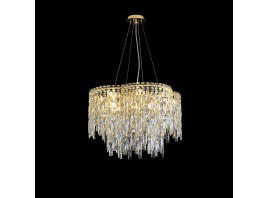 Подвесная люстра Crystal Lux ABRIL SP12 GOLD