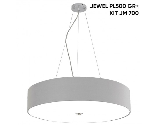 Потолочный светильник Crystal Lux Jewel PL700 Gray