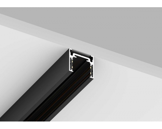 Шинопровод магнитный накладной Crystal Lux CLT 0.114 01 L2000 BL