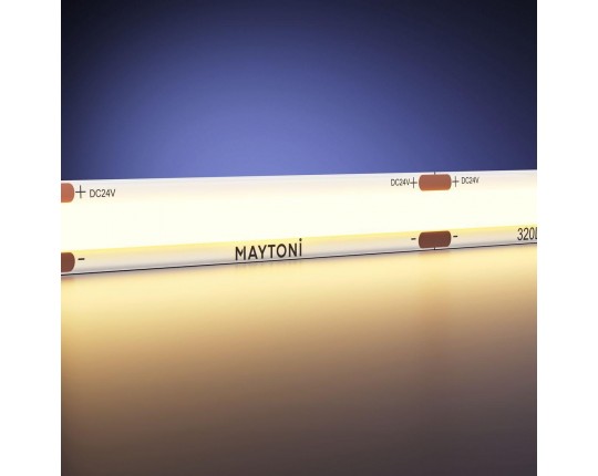 Светодиодная лента Maytoni 8W/m 320LED/m COB теплый белый 5M 201070