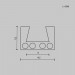 Шинопровод Maytoni Technical Busbar trunkings Elasity TRX160-115B