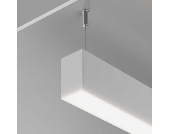Алюминиевый профиль накладной-подвесной 50х70 (Серебро, 2 м), ALM-5070-S-2M Maytoni Led Strip 633016