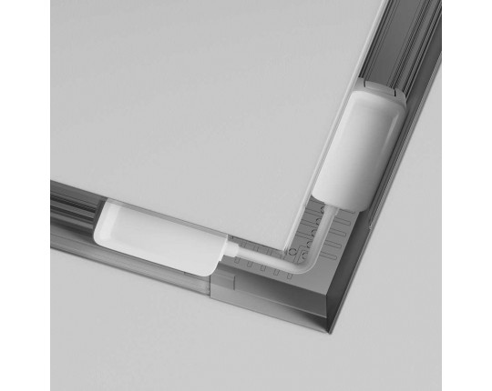 Коннектор питания L-образный Maytoni Technical Radity TRA084CPC-W-12
