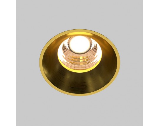 Встраиваемый светодиодный светильник Maytoni Round DL058-7W3K-TRS-BS Встраиваемый светодиодный светильник Maytoni Round DL058-7W3K-TRS-BS