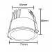 Светильник встраиваемый Crystal Lux CLT 082C1 WH 4000K Светильник встраиваемый Crystal Lux CLT 082C1 WH 4000K
