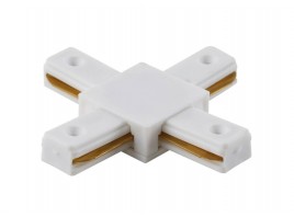 Соединитель X-образный однофазный Crystal Lux CLT 0.211 04 WH