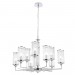 Подвесная люстра Crystal Lux Gloria SP9 Chrome