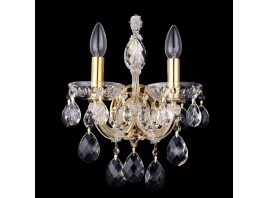 Бра Crystal Lux Isabel AP2 Gold/Transparent