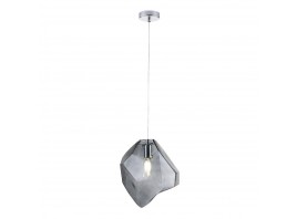 Подвесной светильник Crystal Lux NUESTRO SP1 CHROME/SMOKE