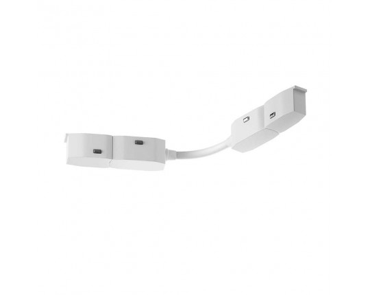 Аксессуар для трекового светильника Maytoni Technical Exility Accessories for tracks TRA034CS-W Аксессуар для трекового светильника Maytoni Technical Exility Accessories for tracks TRA034CS-W