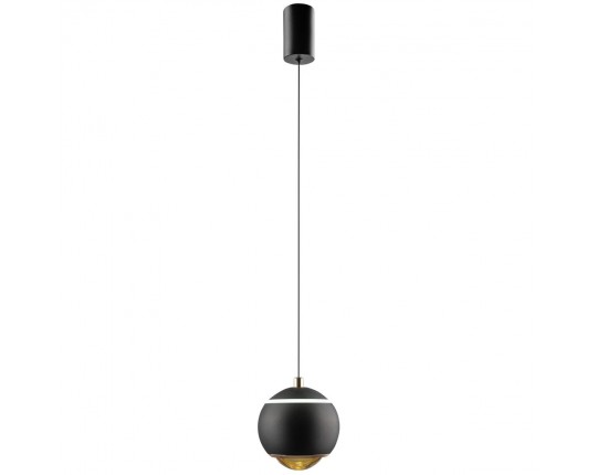 Подвесной светодиодный светильник Crystal Lux Caro SP Led Black