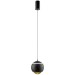 Подвесной светодиодный светильник Crystal Lux Caro SP Led Black