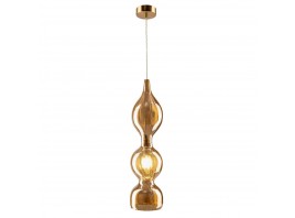 Подвесной светильник Crystal Lux Iris SP1 B Amber