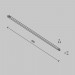 Трековый светильник Maytoni Technical EXILITY X Basis TR240-2-18W3K-B