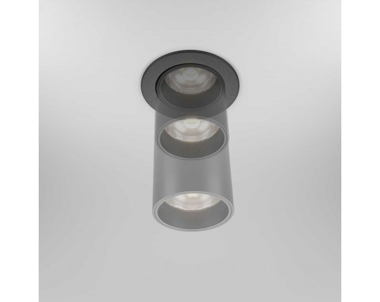 Встраиваемый светодиодный спот Maytoni Technical Focus Led DL125-L12-4K-B