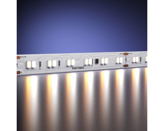Светодиодная лента Maytoni 21,3W/m 168LED/m 2835SMD от теплого до холодного 5M 201127