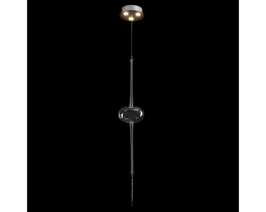 Подвесной светильник Crystal Lux GLASS SP3W LED CHROME