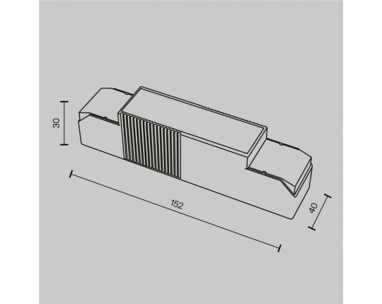 Блок питания Maytoni Technical Dali 23-40V 22-28W IP20 0,55-0,7A PSL-DL40-3CCT-550-700mA