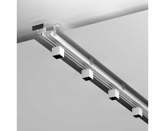 Профиль ниши скрытого монтажа в натяжной потолок Maytoni Technical ALM-9940-SC-W-2M