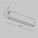 Трековый светильник Maytoni Technical Basis Flarity TR151-1-12W3K-BS