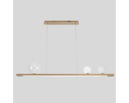 Подвесной светильник Crystal Lux AHORA SP1  L1200 BRASS