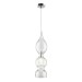 Подвесной светильник Crystal Lux Iris SP1 B Transparent