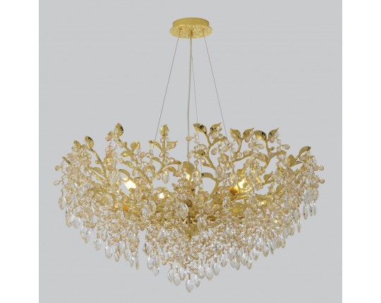 Подвесная люстра Crystal Lux Eden SP10 Gold