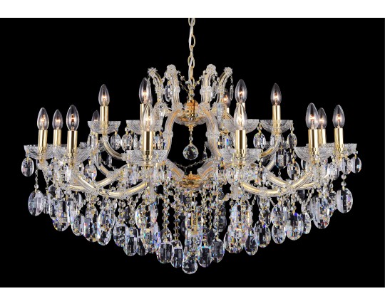 Подвесная люстра Crystal Lux Hollywood SP12+6 Gold