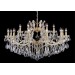 Подвесная люстра Crystal Lux Hollywood SP12+6 Gold