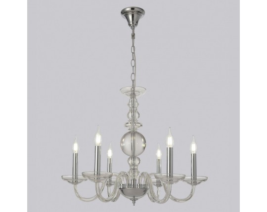 Подвесная люстра Crystal Lux ARABESQUE SP6 CHROME