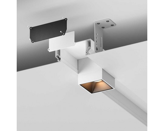 Профиль ниши скрытого монтажа в натяжной потолок Maytoni Technical ALM-9940-SC-W-2M