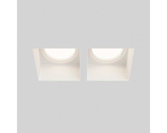 Встраиваемый светильник Maytoni Technical Downlight Gyps Modern DL131-GU10-02-W