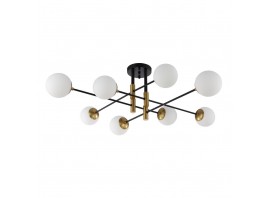 Потолочная люстра Crystal Lux Fidel PL8 Black